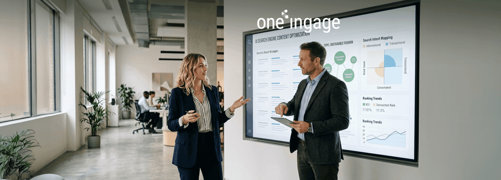 A professional graphic illustrating the core principles of AI search engine optimization in 2026.