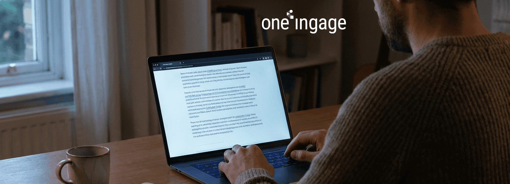 A graphic depicts the path a user takes when navigating through a website.