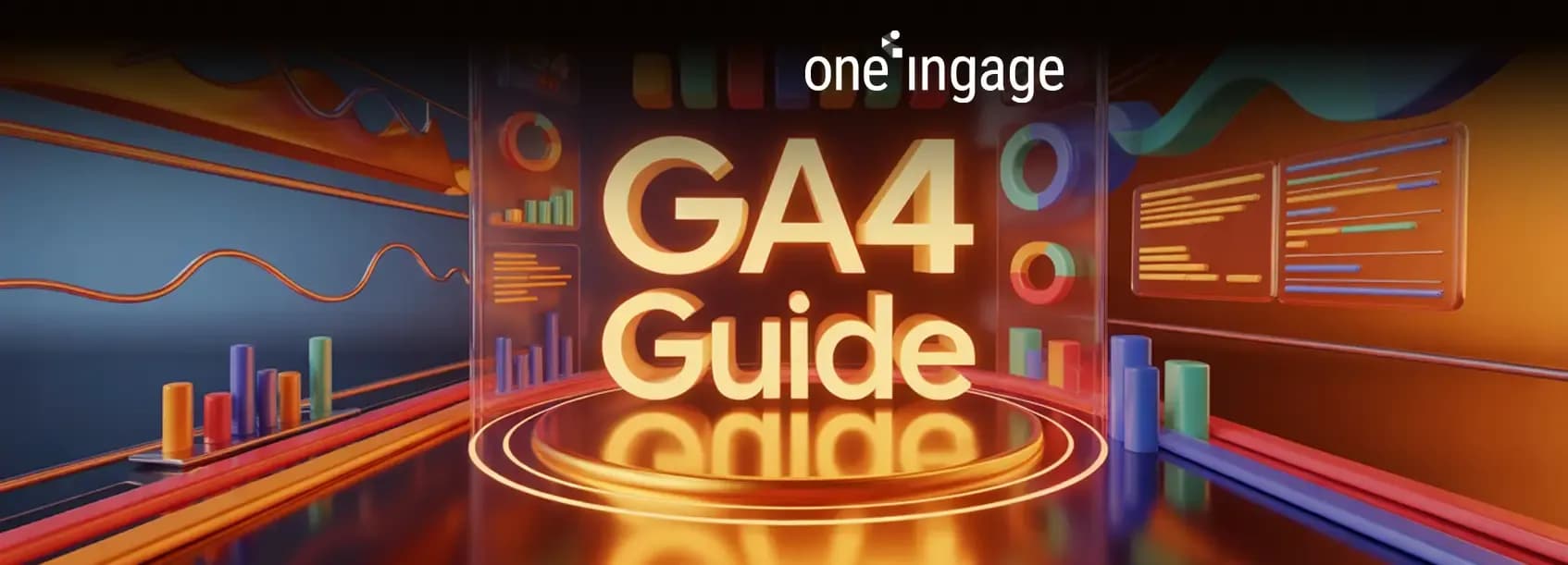 A simple analytics dashboard with charts and graphs.