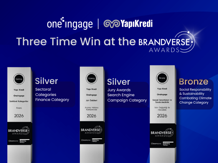Card-OneIngage and Yapı Kredi Win Three Awards at Brandverse Awards 2026